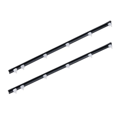 Set of 2 Front Door Glass Weatherstrip Outer for Toyota Starlet (P60–P62)