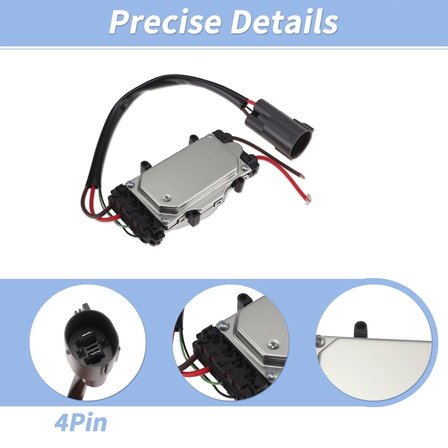 Engine Cooling Fan Control Module No.1695050255 for Mercedes-Benz A-Class (2004–2012)