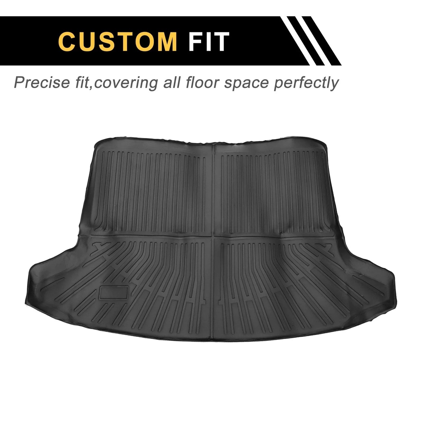 Cargo Liner Rear Trunk Mat for Chevrolet Blazer EV 2024 Stripe Pattern
