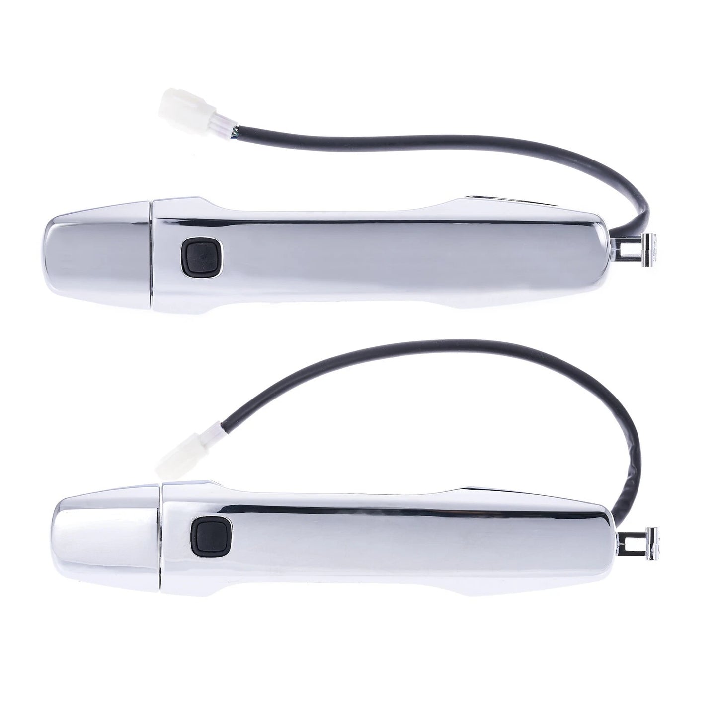 Set of 2 Chrome Door Handles for Toyota Landcruiser (2007–2021)