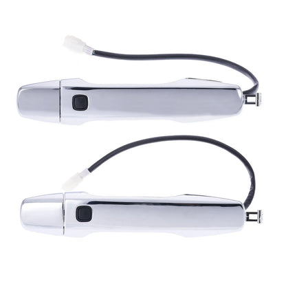Set of 2 Chrome Door Handles for Toyota Landcruiser (2007–2021)