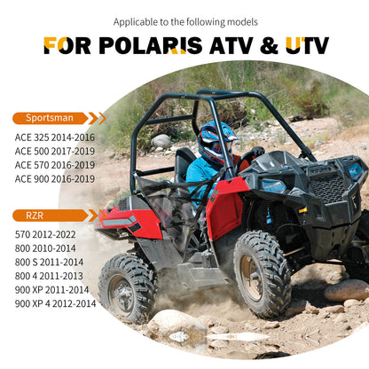 Black Base Bottom Seat Assembly for Polaris RZR 570 800 S 4 900 XP 4 (2008–2021)