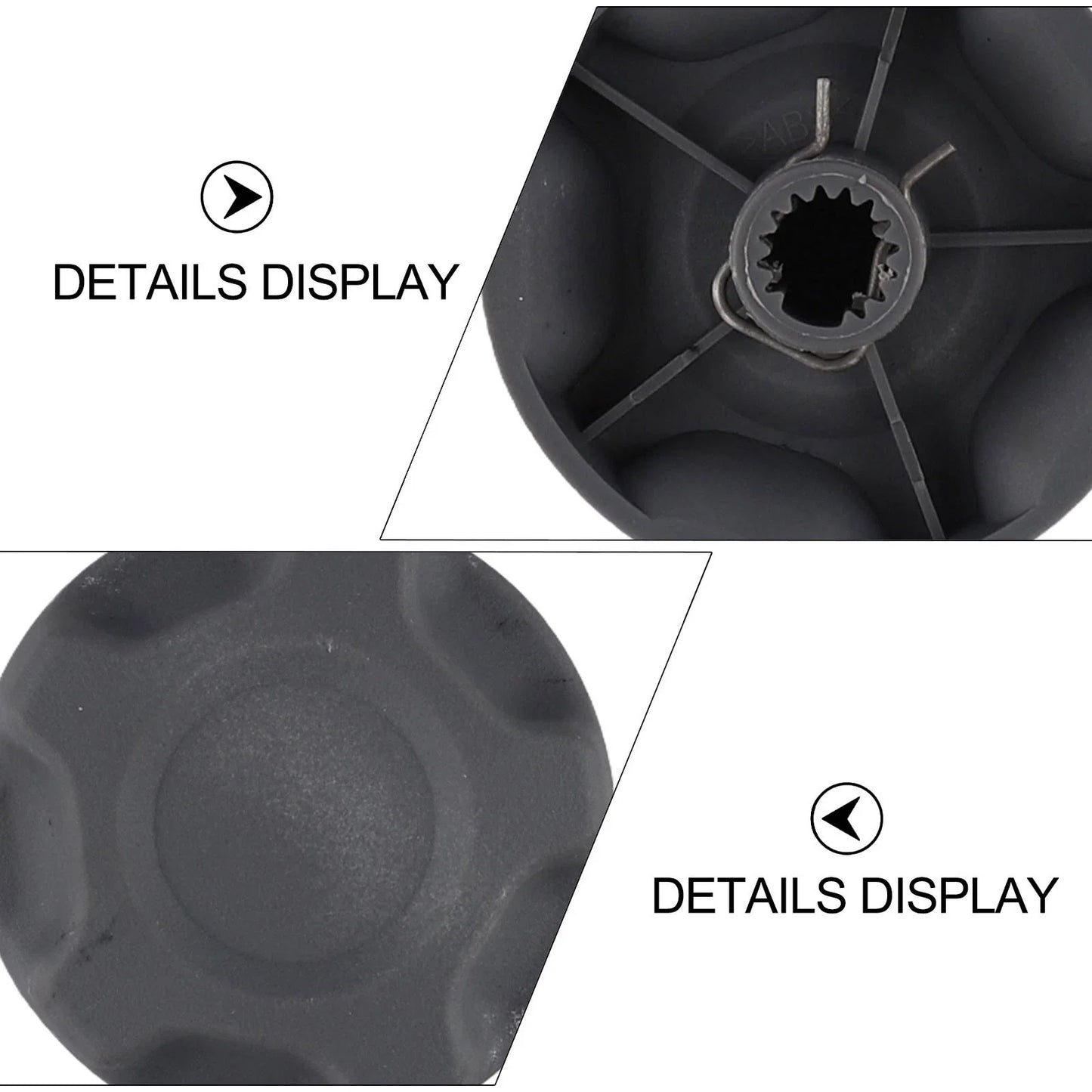 Gray Front Seat Adjustment Knob / Ford F-150 (1975–2024)