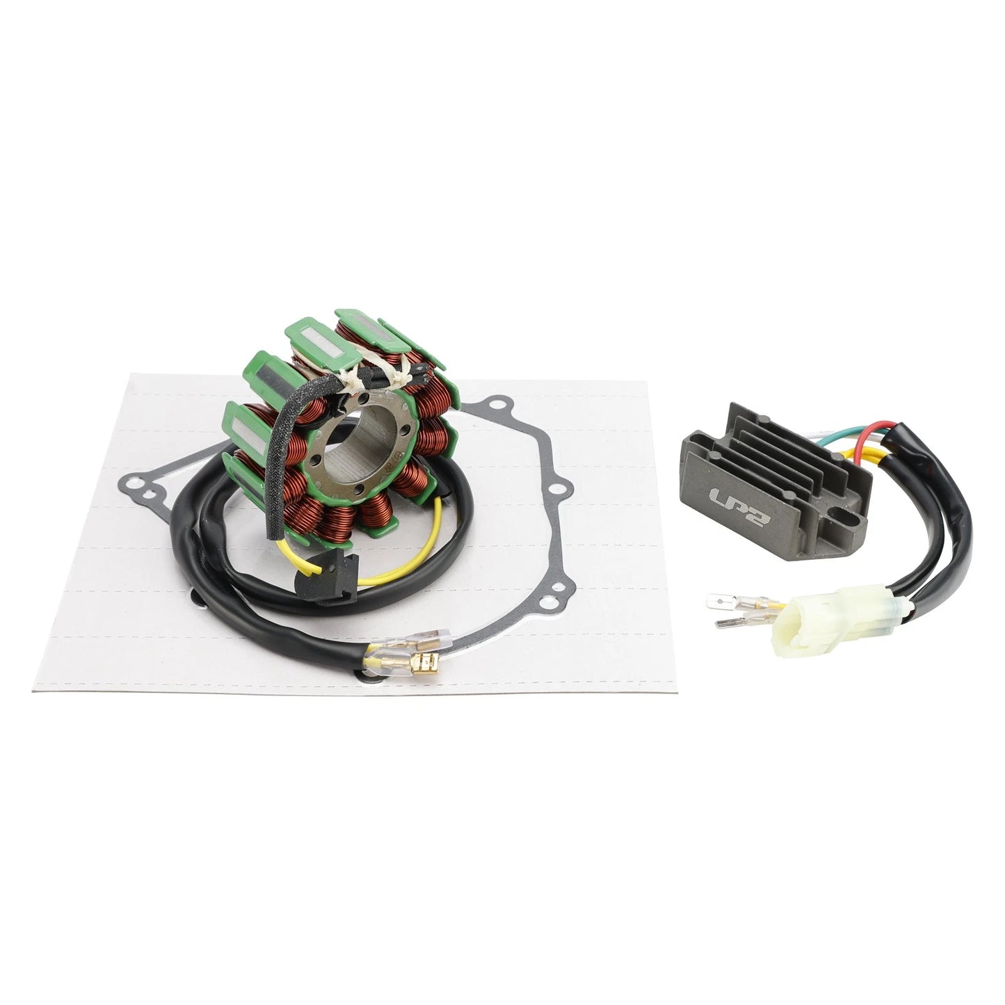 Alternator Regulator Stator Gasket for Kawasaki ZX-6R ZX6R ZX600J ZX636A (2000–2002)