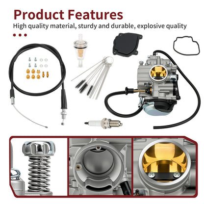 Throttle Cable for Yamaha Bear Tracker 250 (1999–2004)