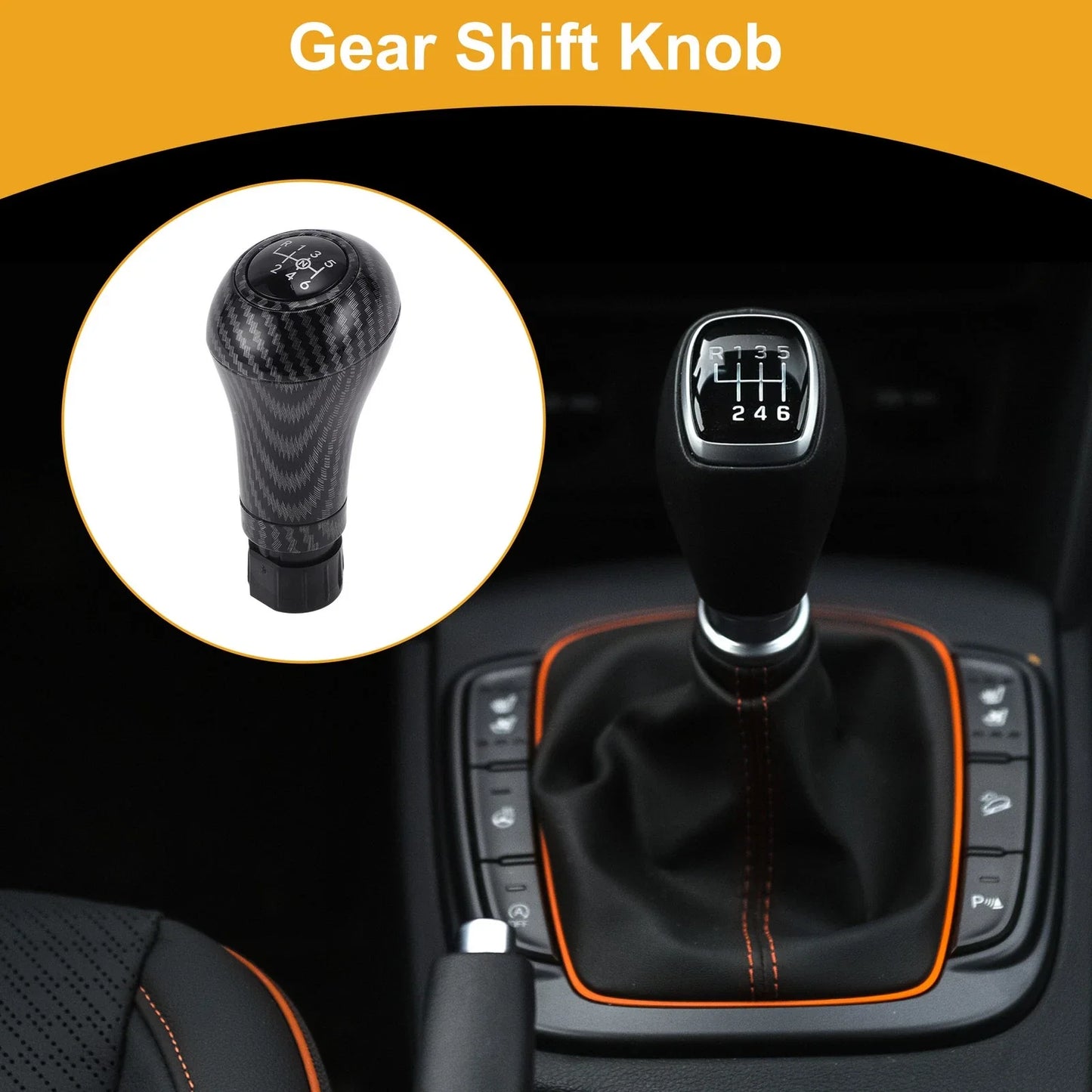 6 Speed Gear Shifter Knob for Mercedes-Benz C-Class W204 (2007-2014)
