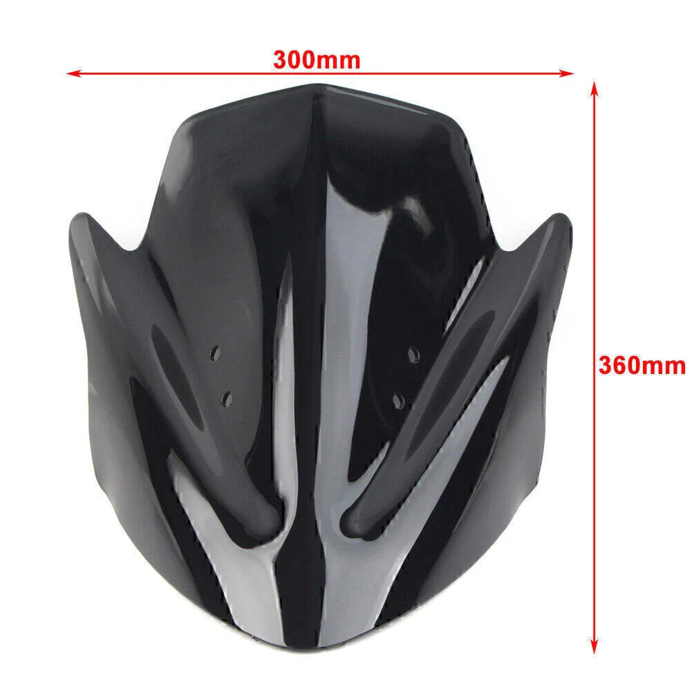 Blue Windshield for Kawasaki ER-6N ER6N (2012-2016)