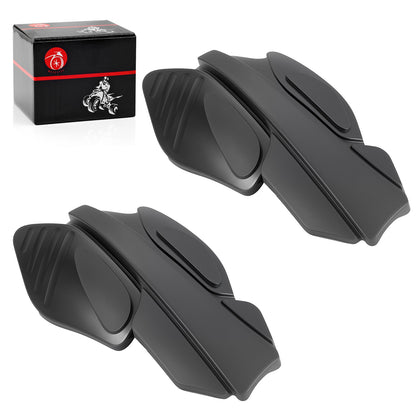 2X Black Hand Wind Guards for Polaris Sportsman 500/550 (2007–2014)