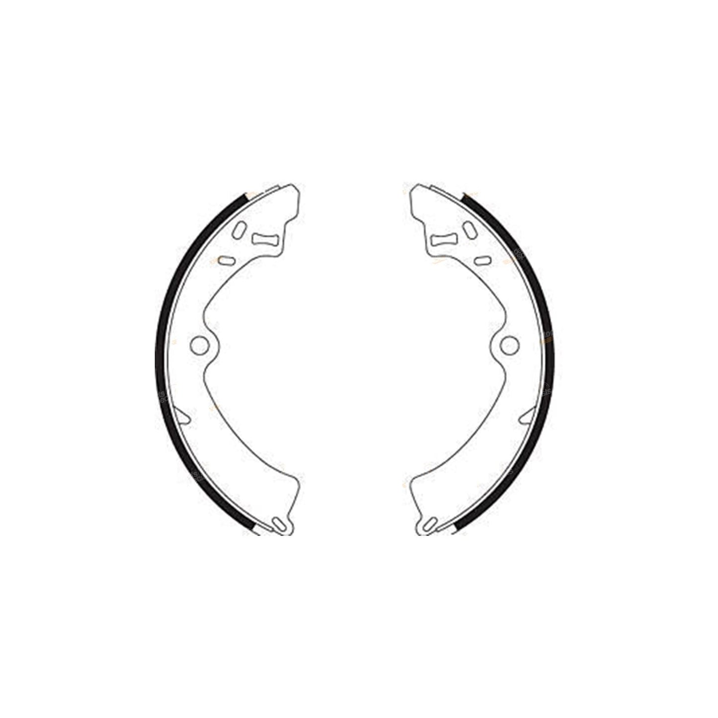Rear Brake Shoes Set for Holden Drover (1985–1987)