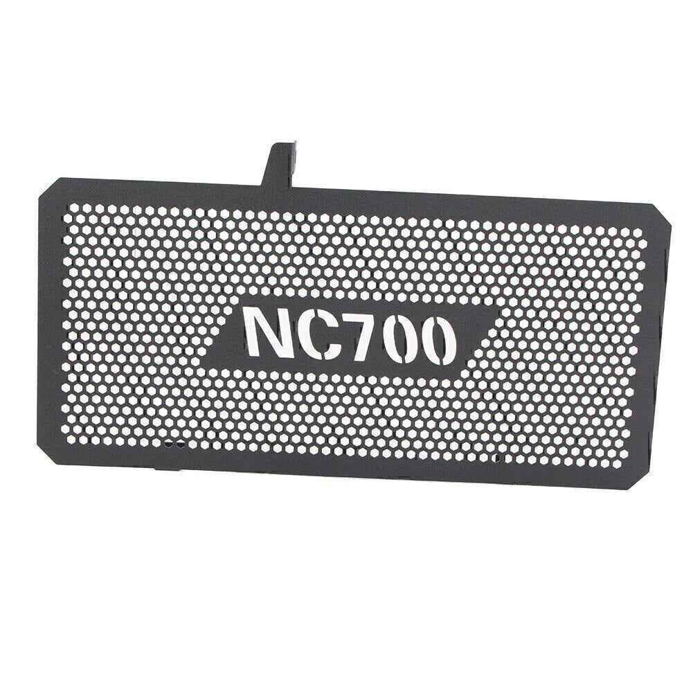 Black Front Radiator Engine Cooler Grill Cover for Honda NC700X NC700S (2012-2018)