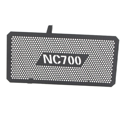 Black Front Radiator Engine Cooler Grill Cover for Honda NC700X NC700S (2012-2018)