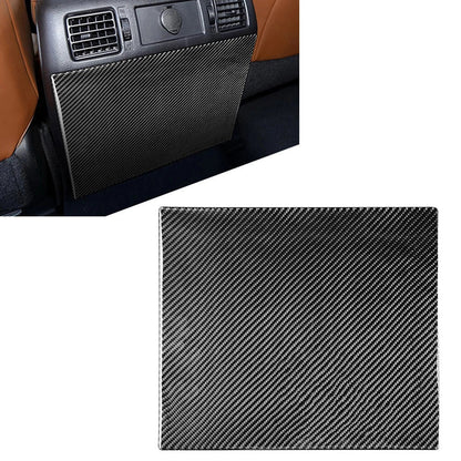 Carbon Fiber Rear Seat Anti-Kick Panel Trim for Toyota Tundra (2014-2021)