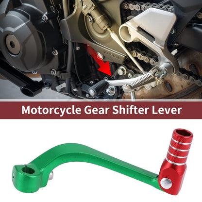 Folding Gear Shifter Lever for Honda CRF110F (2013–2018) Green Red