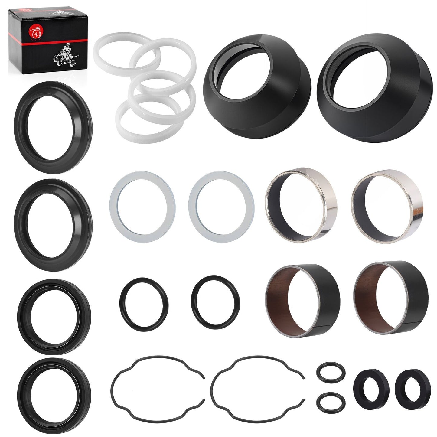 Front Fork Leg Rebuild Kit for Harley FXDWG FXS FLS FLTRX FLHX
