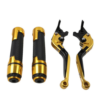 CNC Gold Extendable Brake Clutch Lever Set for Honda VFR1200 (2010-2016)