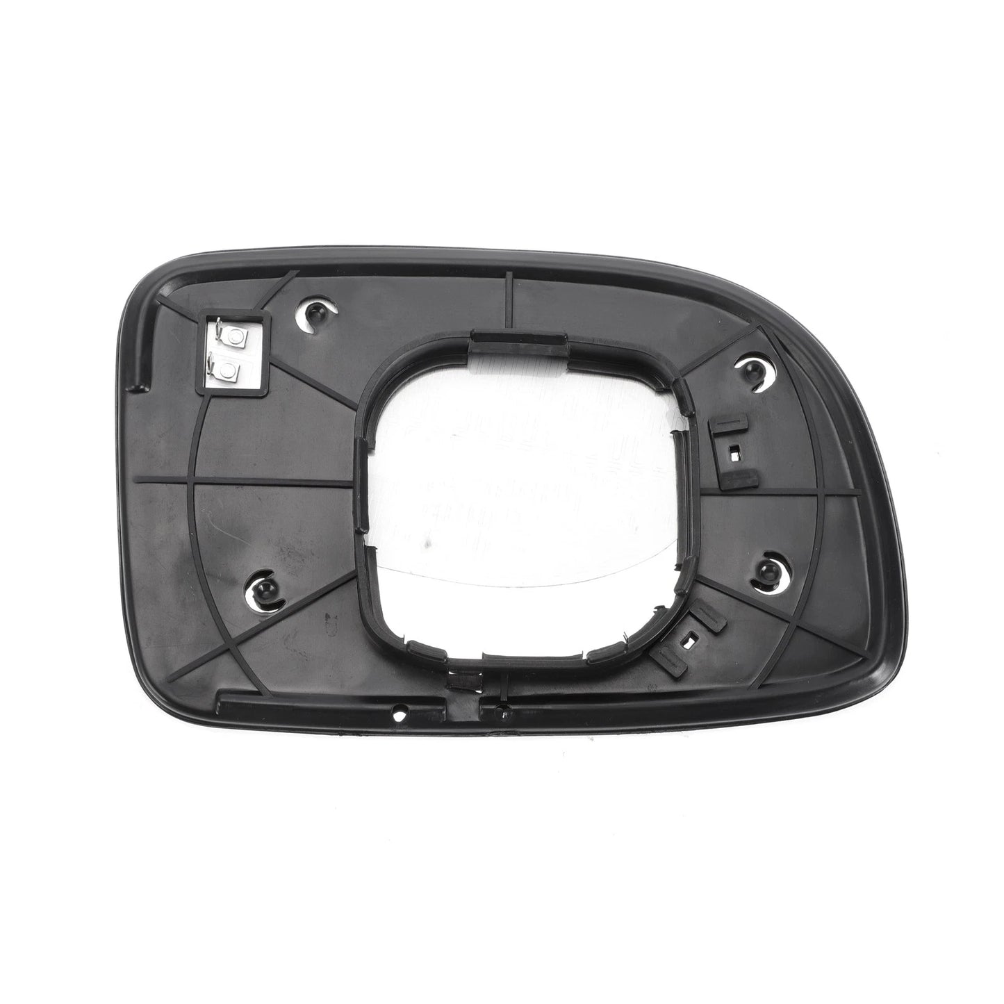 Heated Left Side White Mirror Glass for Hyundai Santa Fe (2007–2012)