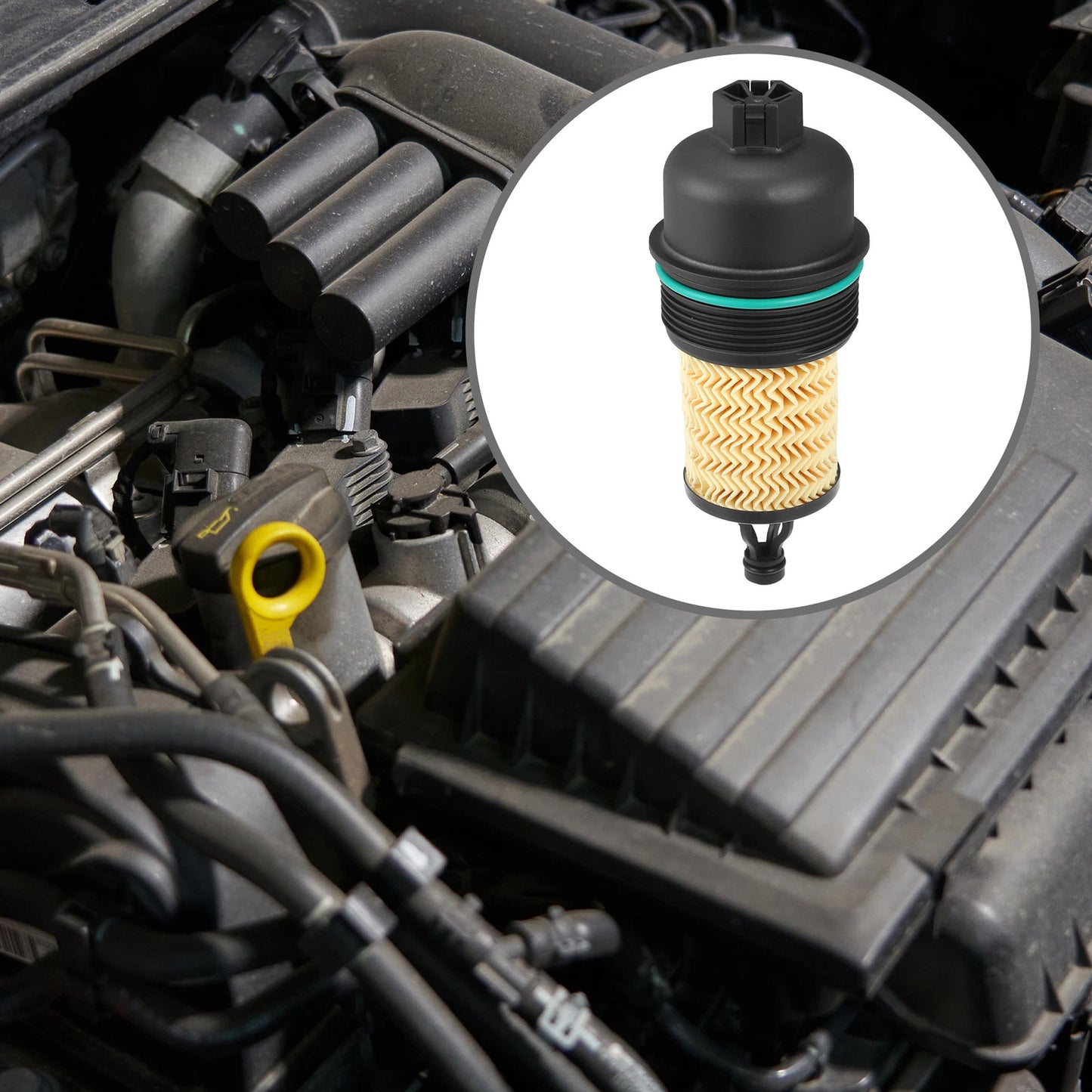 Oil Engine Filter Housing Cap No. 311401 for Maserati Ghibli (2014–2019)