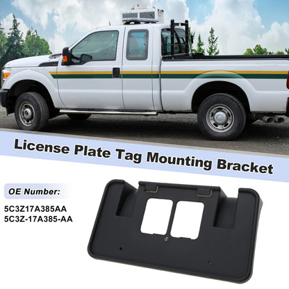 Front License Plate Mounting Bracket for Ford Super Duty F250 F350 F450 (2005–2007)