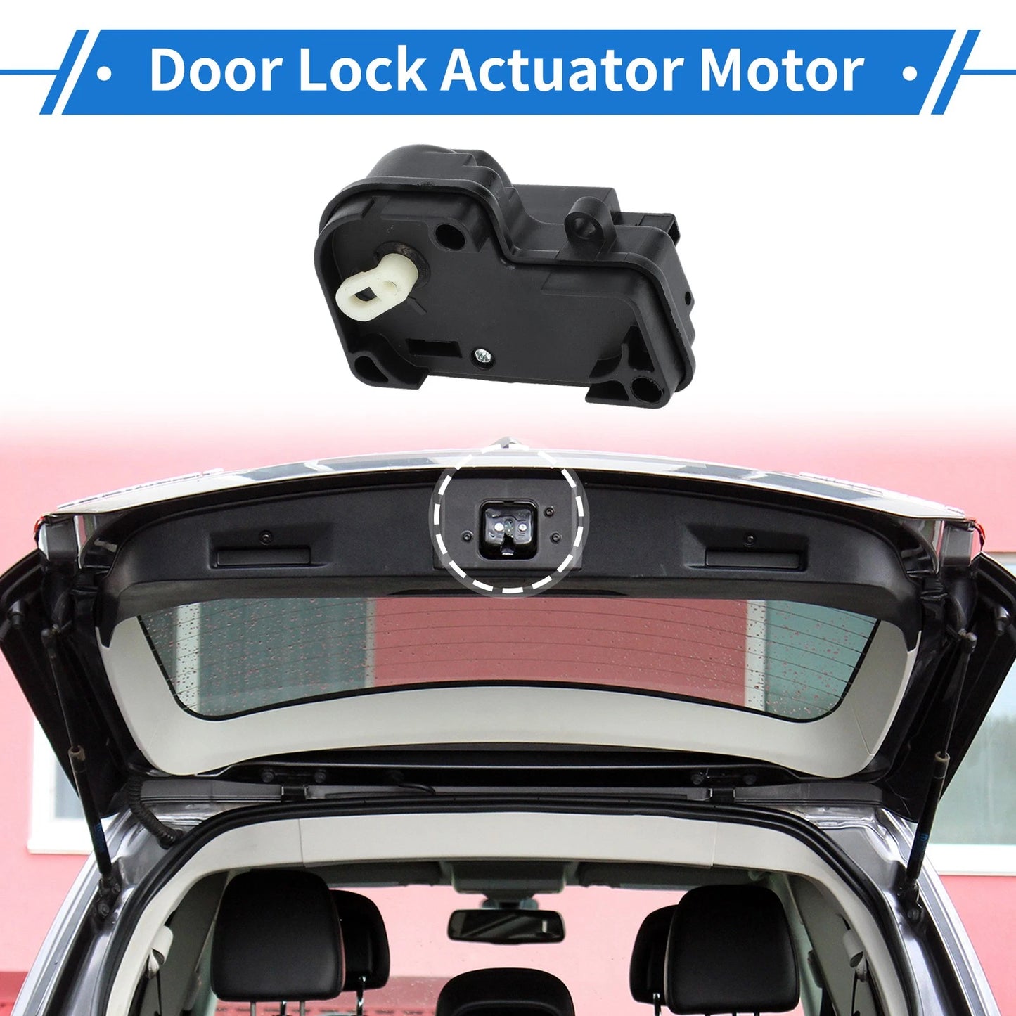 Rear Liftgate Door Lock Actuator for Jeep Compass (2007–2017) No. 4589176AA/4589176AB