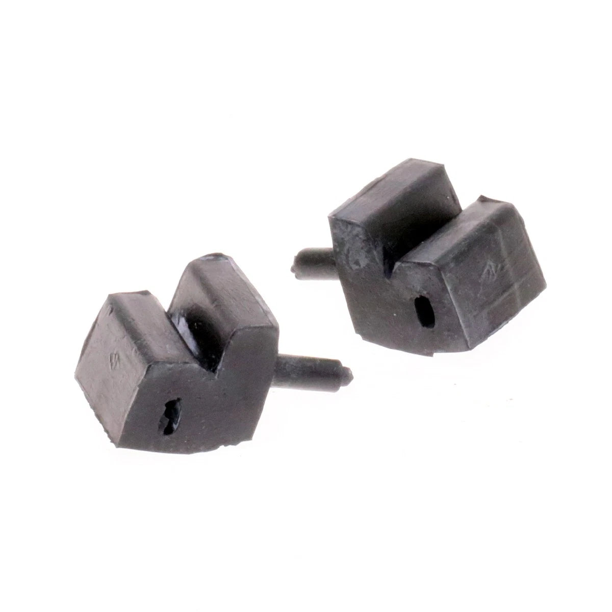 Set of 2 Rubber Bumpers for Nissan Datsun 620 Pickup (1972–1979)