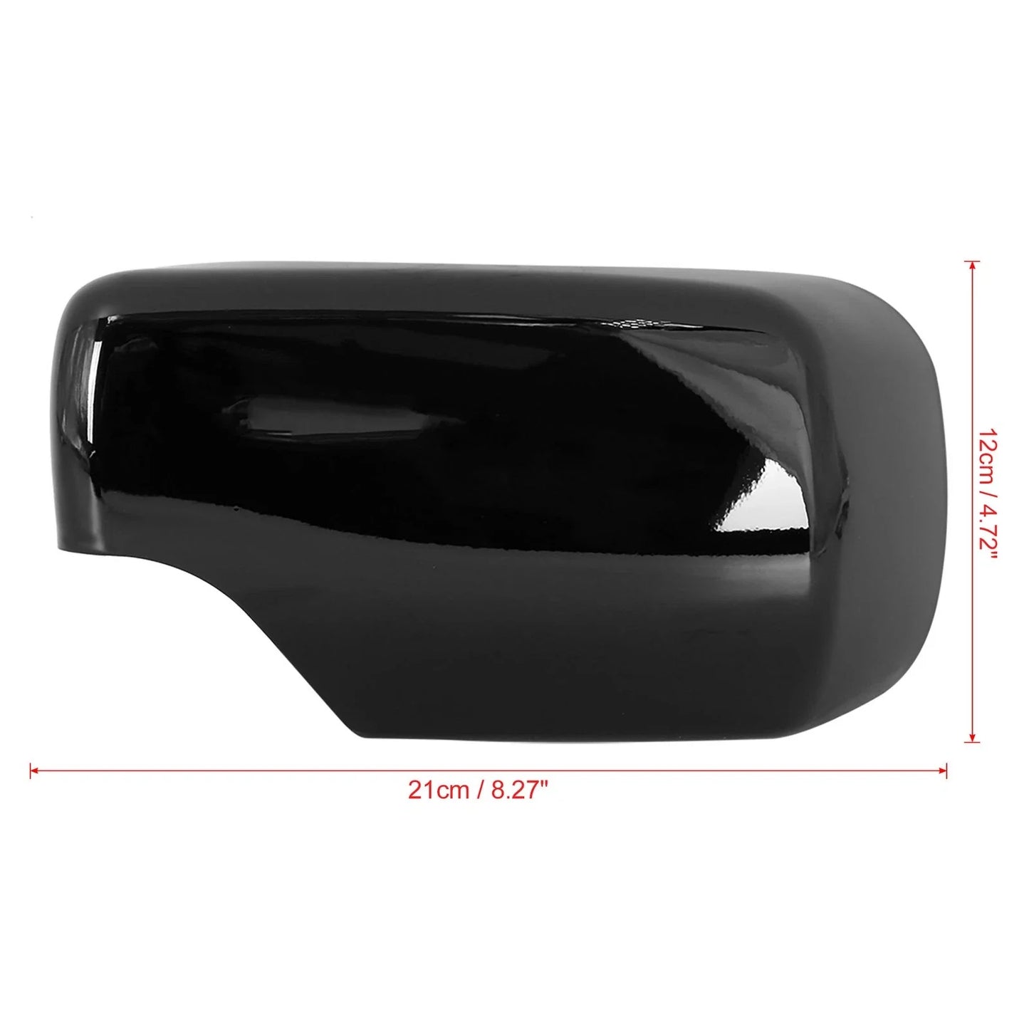 Gloss Black Mirror Cover Cap for BMW E46 318i 320i (1998 - 2005)