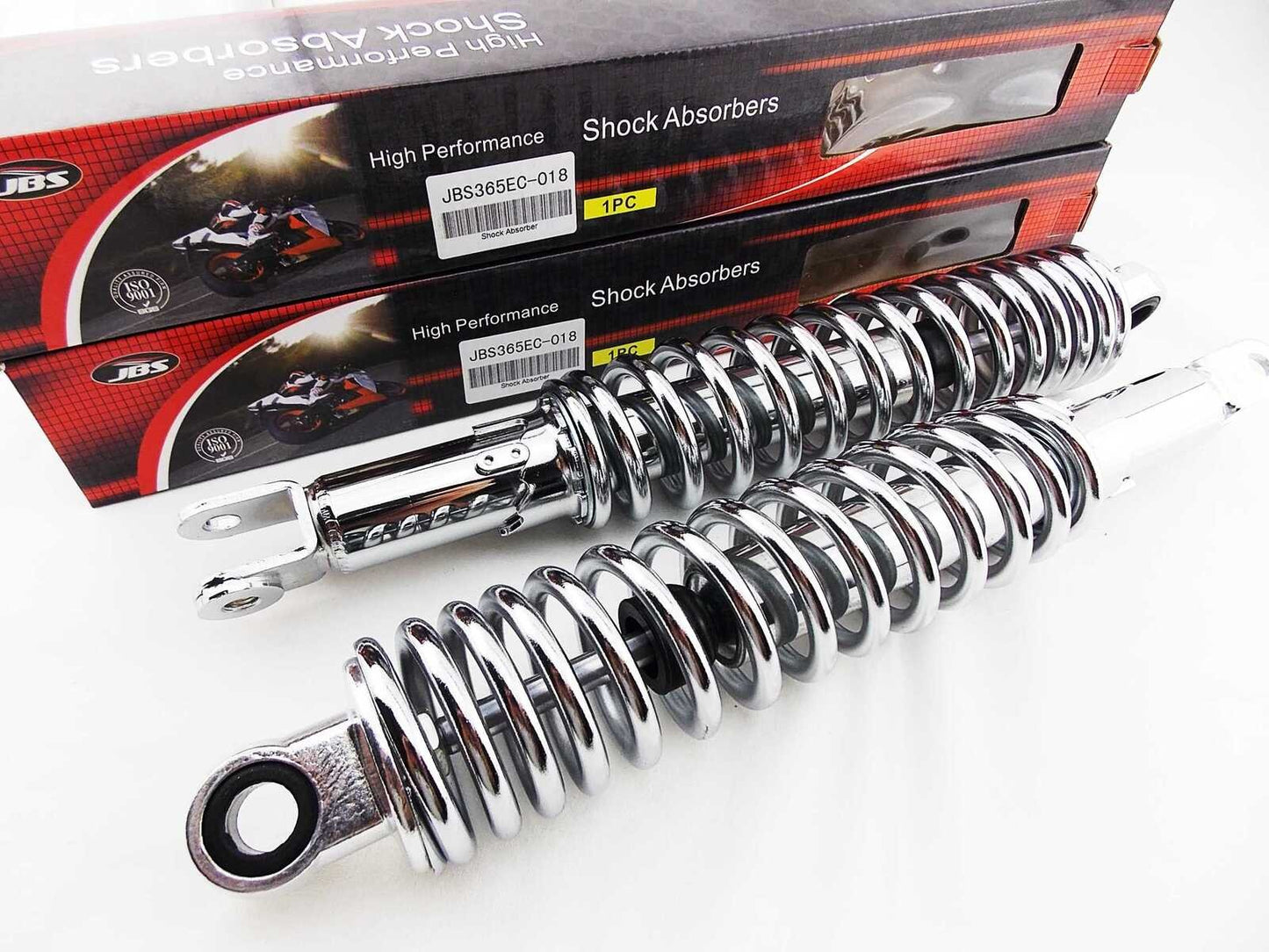 Chrome Rear Shock Absorbers for Honda CBX1000 (1978–1982)