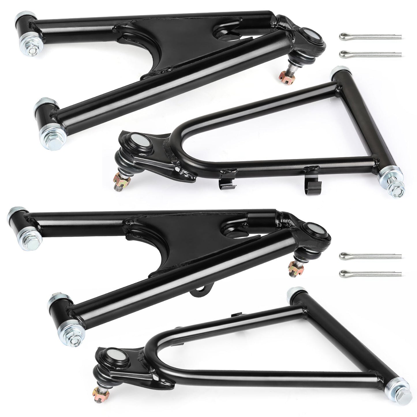 Set of 2 Front Upper Lower Control A-Arms for Yamaha Banshee 350 (1987–2006)