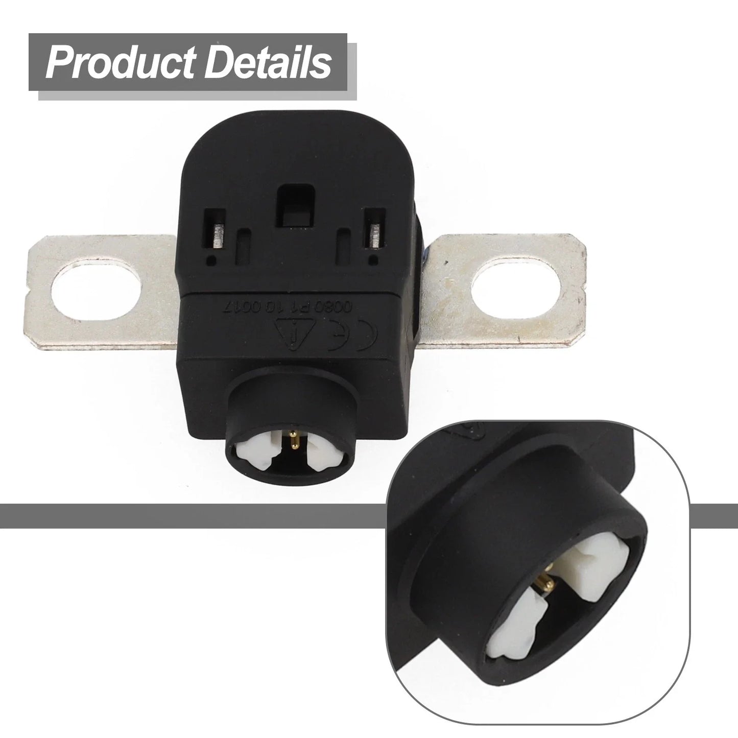 Battery Disconnect Fuse Switch ABS Black Power Off Switch for ABS