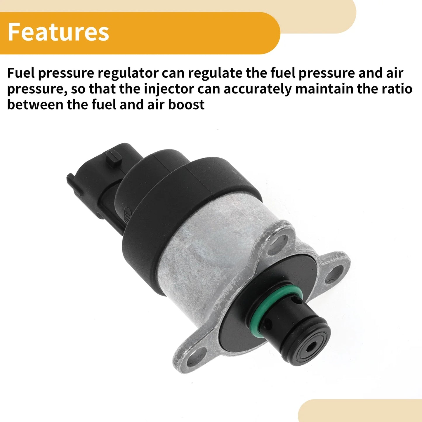 Fuel Pressure Regulator for Dodge Ram 2500 (2003-2007) Metal 1 x Unit
