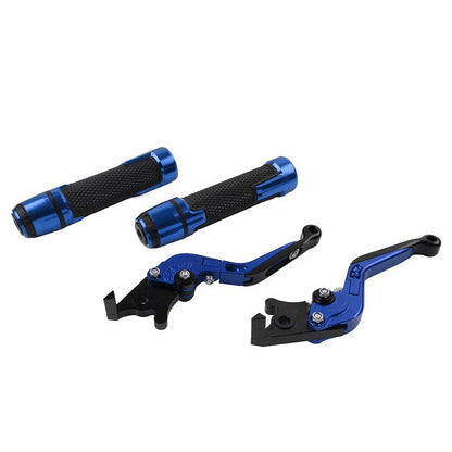 Folding Extendable Brake Clutch Levers & Handlebar Grips for Speed Triple 1050