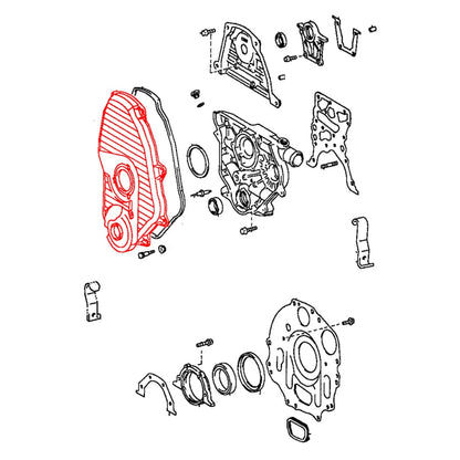 Engine Timing Gear Case for Toyota Hilux DLX (1997–2005)
