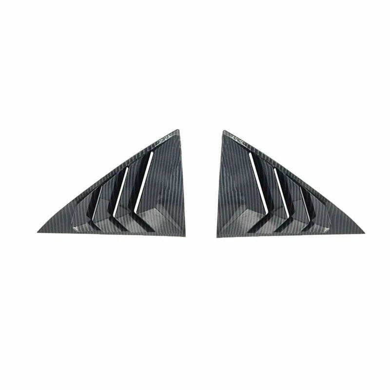 2 x Carbon Fiber Side Window Louver Shutter Cover for Toyota Camry (2006–2011)
