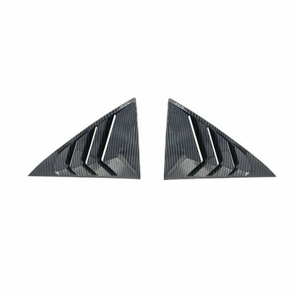 2 x Carbon Fiber Side Window Louver Shutter Cover for Toyota Camry (2006–2011)