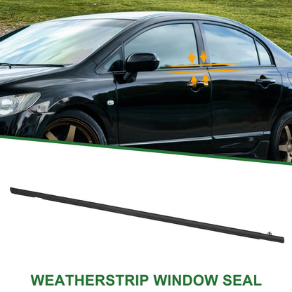 1pc Front Right Weatherstrip Window Seal No. 72410SNAA01 for Honda Civic (2006–2011)