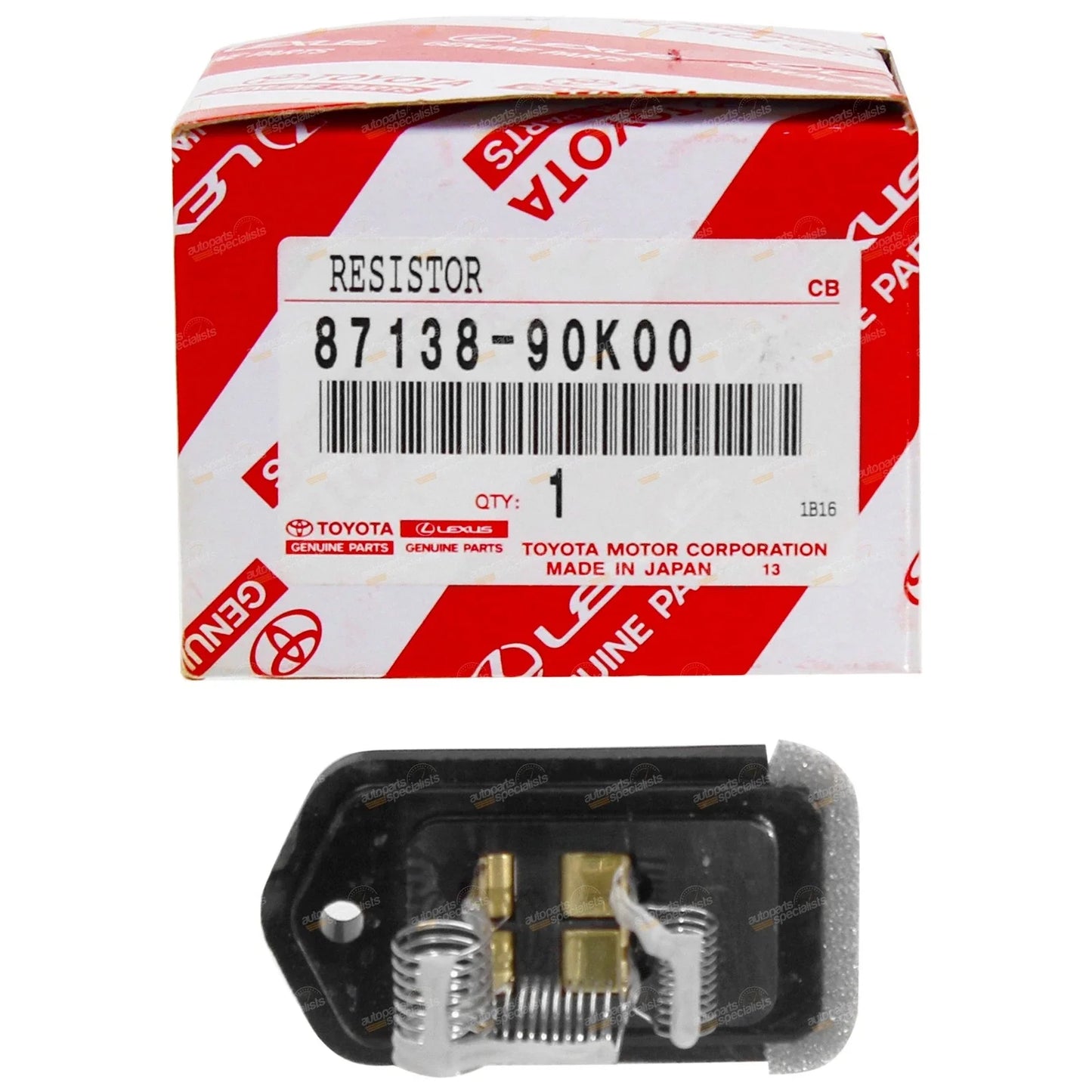 Heater Fan Resistor 4.2L 6cyl for Landcruiser HZJ78R