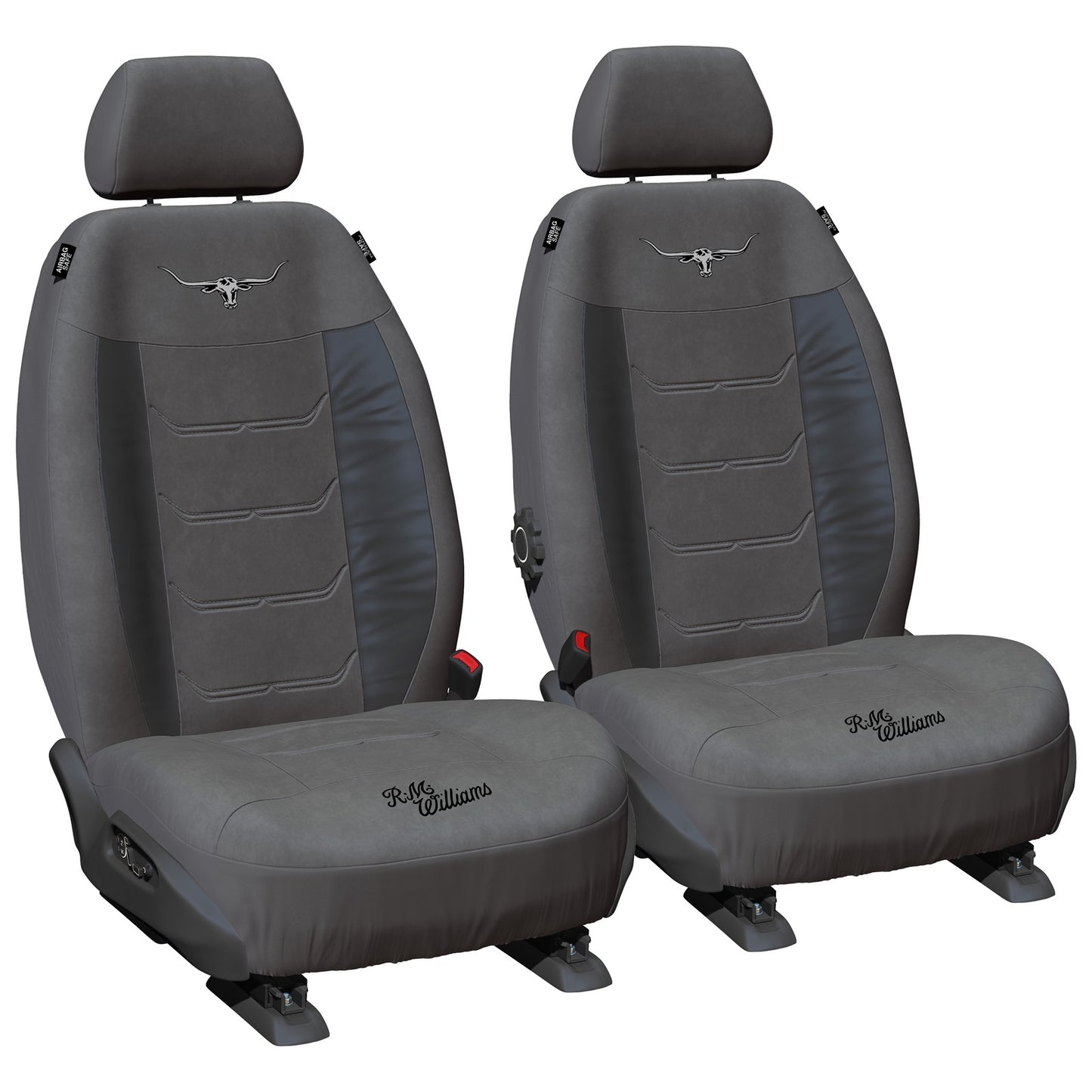 Set of 2 Front Car Seat Covers for RM Williams Jillaroo (RHD)