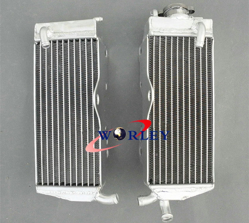 Aluminum Radiator with Black Hose for Honda CR250R (1990–1991)