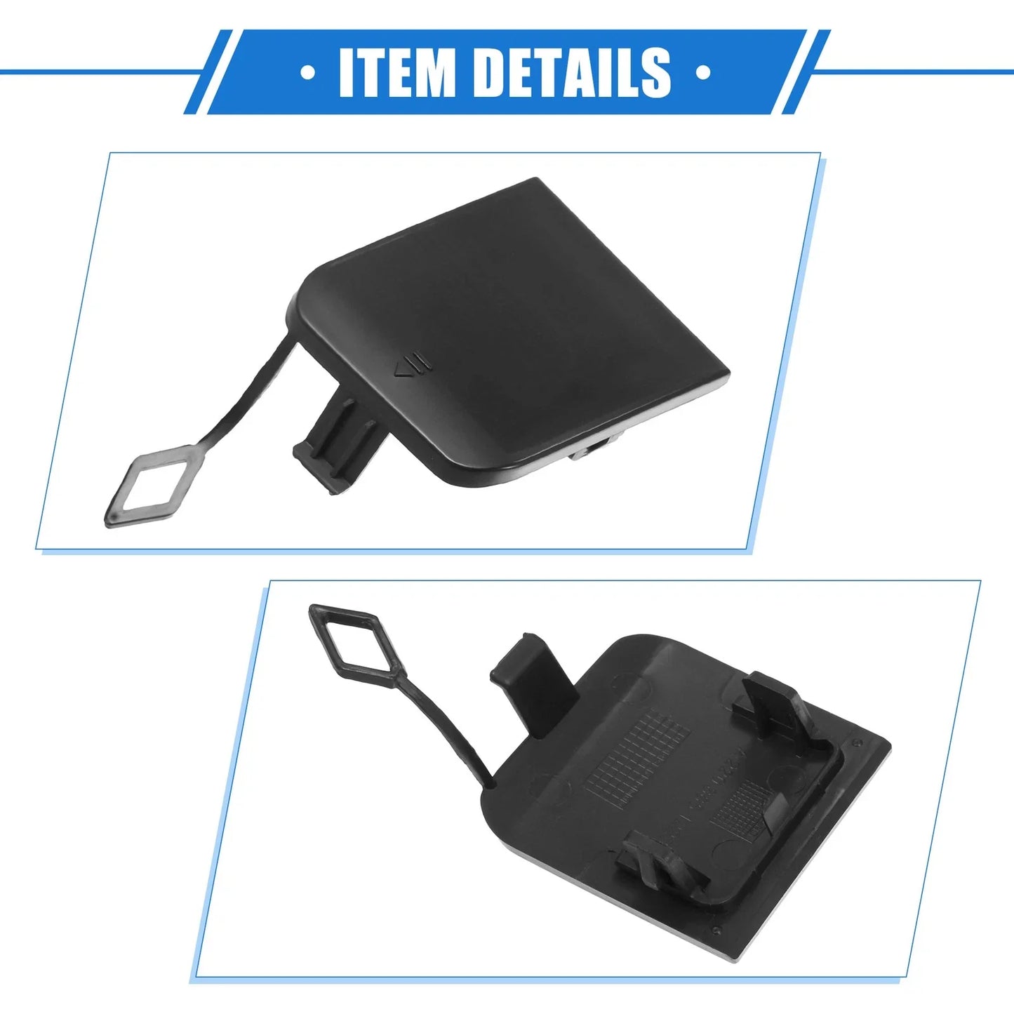 Front Bumper Tow Hook Eye Hole Cover for Mercedes-Benz S 430 (2003-2006)
