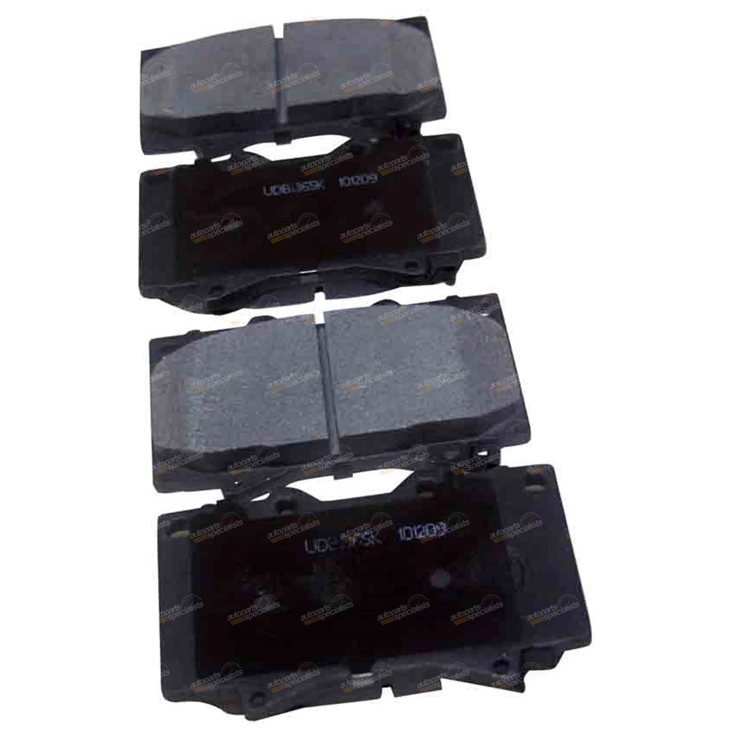 Set of 4 Bendix Rear Brake Pads for Fairlane Fairmont (1994–2008)