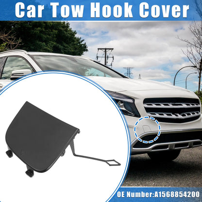 Tow Hook Eye Hole Cover Cap for Mercedes-Benz GLA 250 (2015–2020) Black