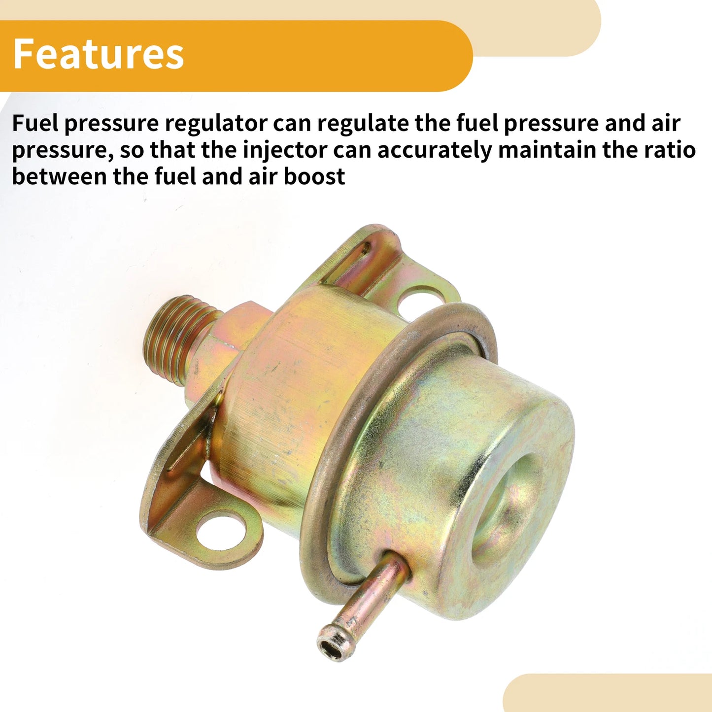 Fuel Pressure Regulator for Ford Explorer (1991–1998) No.F37Z9C968A Metal