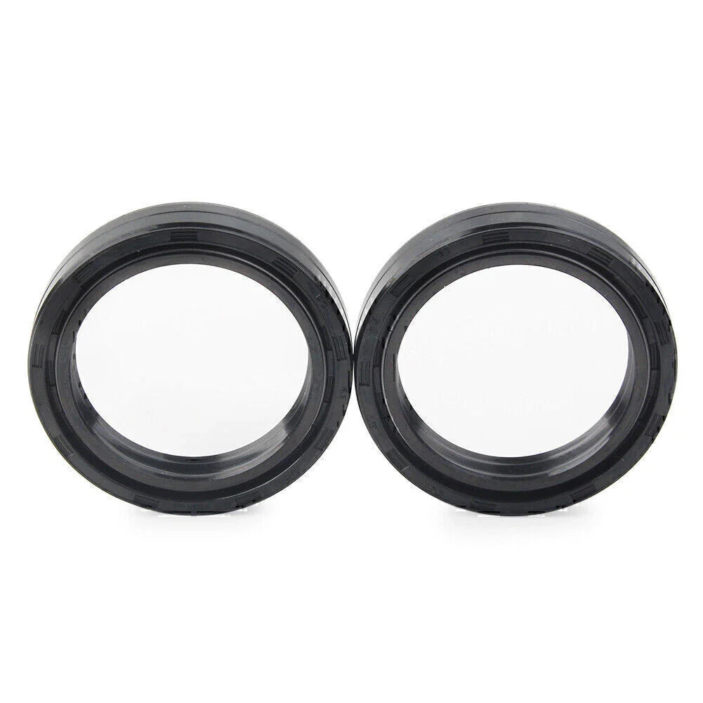 Black Motorcycle Front Fork Damper Shock Absorber Oil Seal 50x63mm