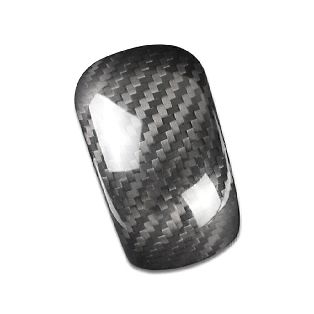 Carbon Fiber Gear Shift Knob Cover Trim for Subaru Forester (2013–2018)