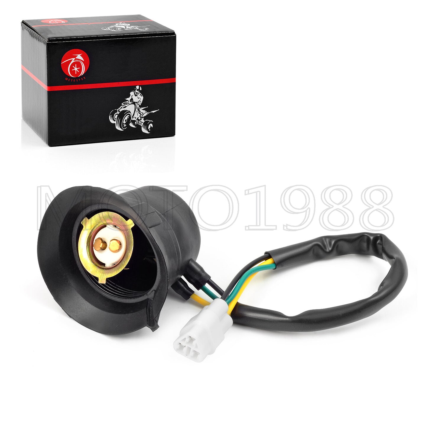 2X Headlight Socket Cord for Yamaha Rhino 660 (2006)