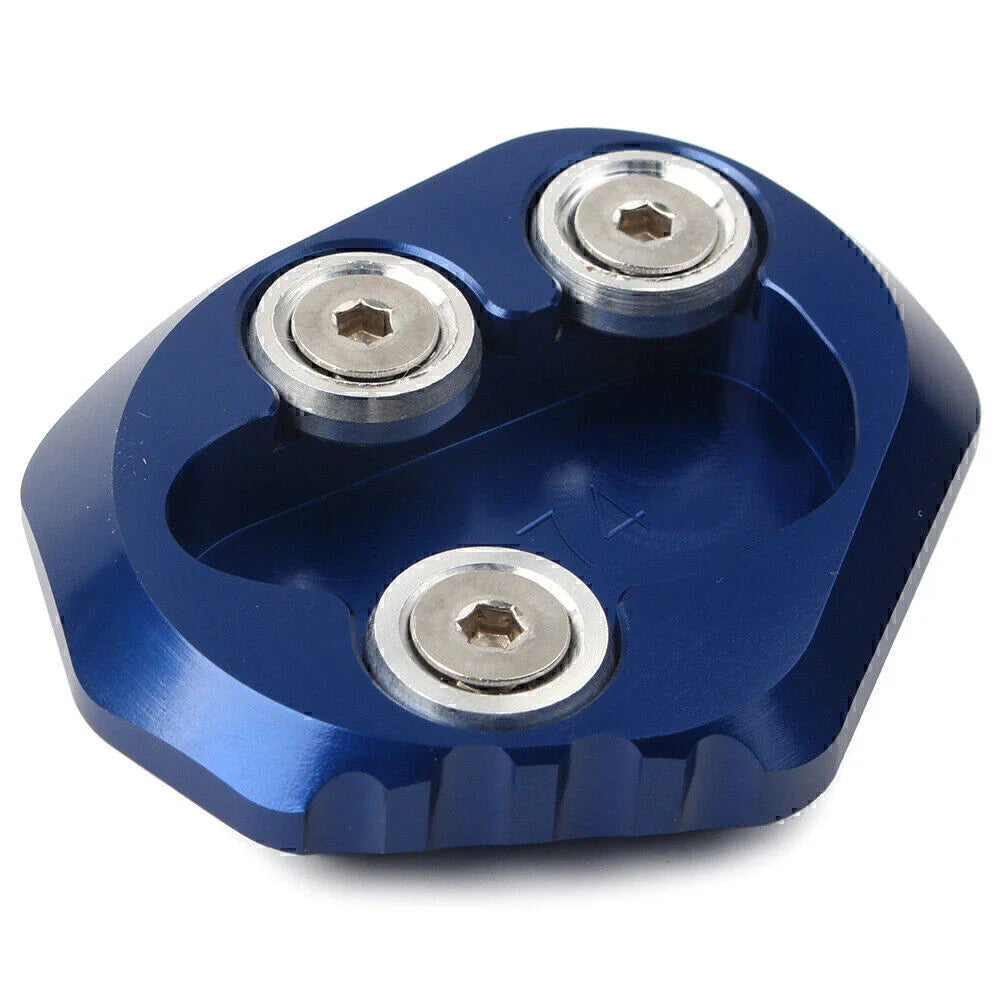 Blue Kickstand Side Stand Plate Extension Pad for YAMAHA YZF-R6 (2017-2018)