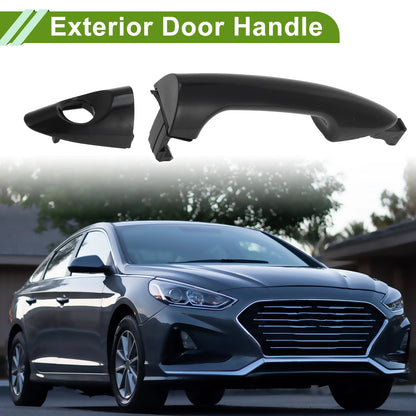 Exterior Door Handle for Hyundai Accent (2012–2017) No.826511R050 Black Front Left