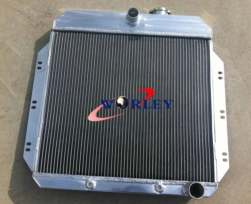 All Aluminum Radiator & Fan for Chevy Cars 1949–1954