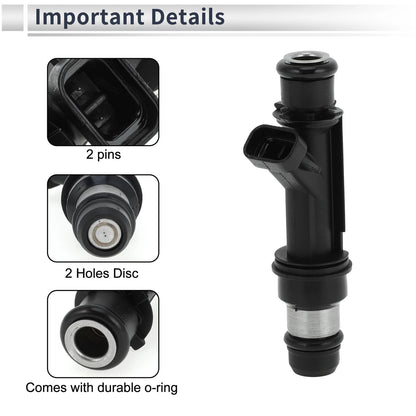 Fuel Injector No. 96334808 for Suzuki Reno 2.0L (2005–2008) 1 Pc Black