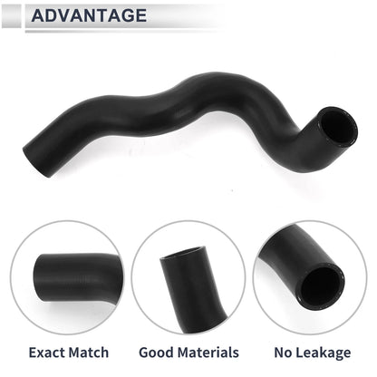 Radiator Hose for Nissan Rogue 2.5L (2008–2013) No. 21503JG300 Rubber Black