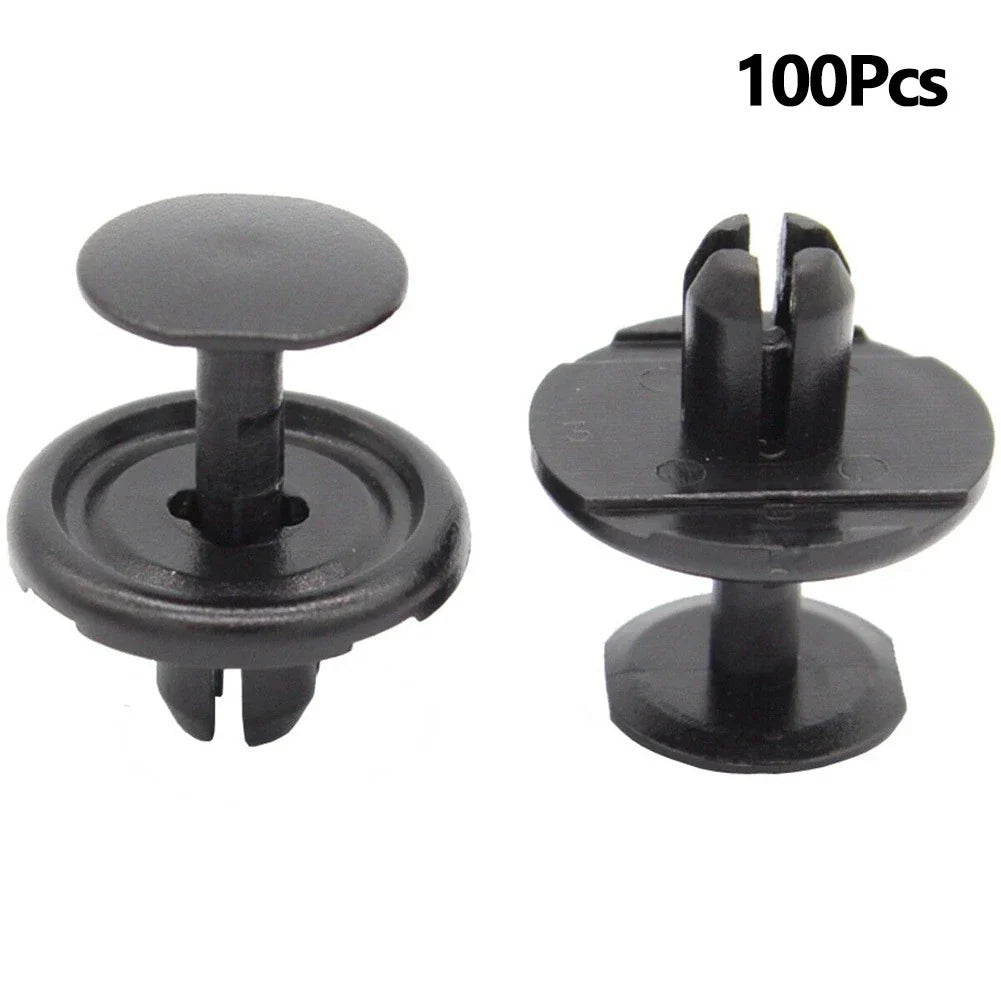 100 Pcs / 20mm x 9mm / Nylon Clip for Toyota